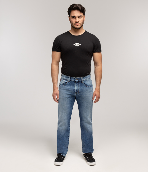 Jeansy męskie tapered LC7504 1558 BRUSHED USED