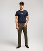 Spodnie męskie chino straight LUKAS 2025 KHAKI