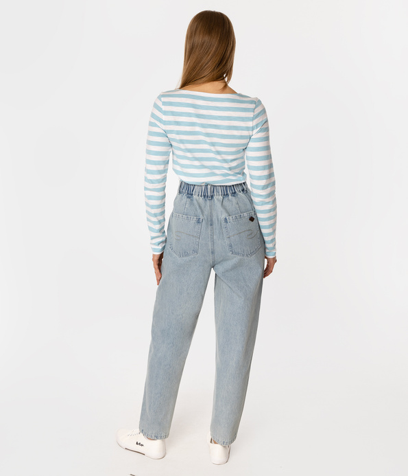Spodnie damskie mom jeans MOLI 1111 BRUSHED USED