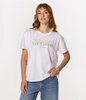 T-shirt damski z nadrukiem SPRING 1160 WHITE