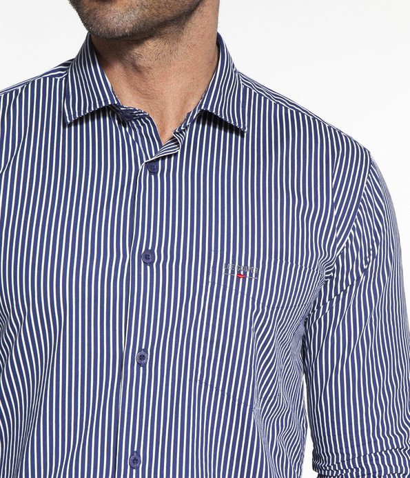 Koszula slim z długim rękawem WINDSOR 40ZP NAVY