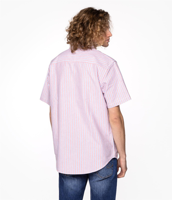 Koszula regular w paski WILL2 9133 RED