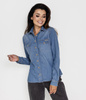 Jeansowa koszula damska JANET 2499 BRUSHED USED