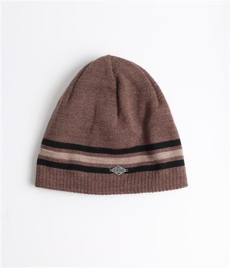 Czapka męska 2217 BROWN