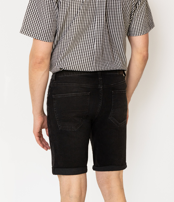 Bermudy męskie regular DUST 8169 BLACK USED