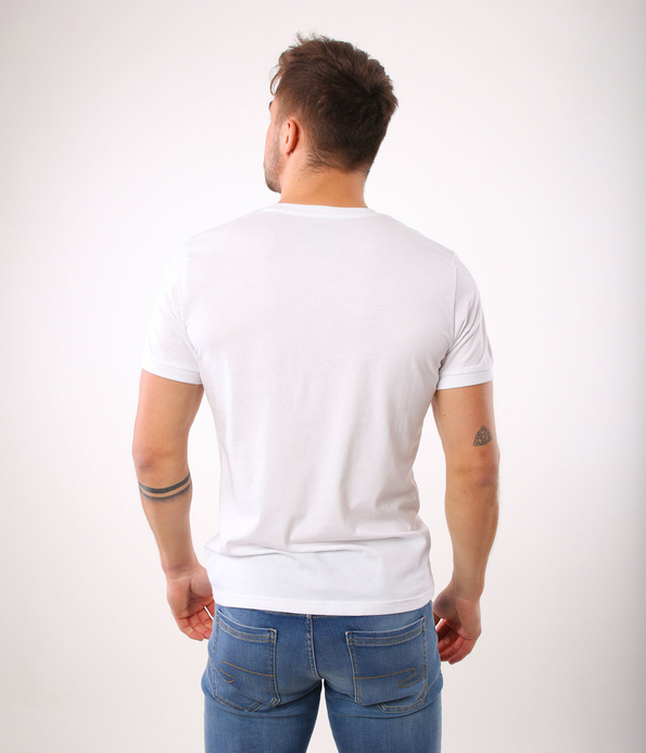 T-shirt unisex z logo UNI LOGO SCRIPT2 2020 WHITE