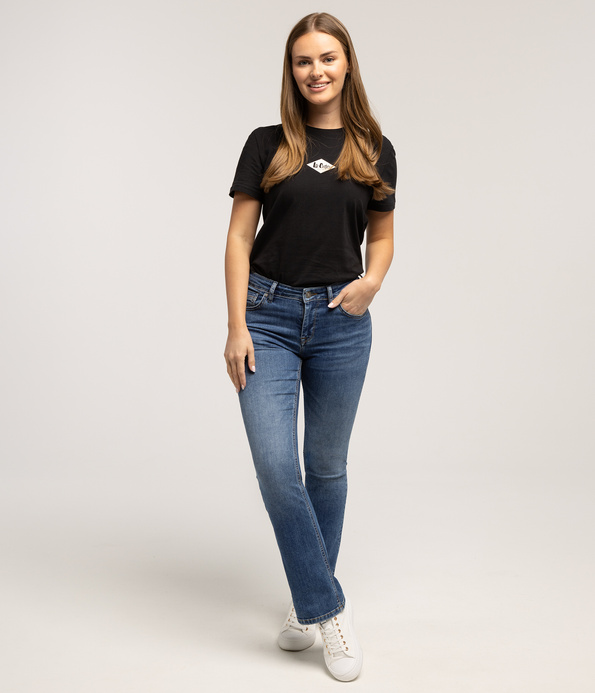 Jeansy damskie bootcut KELLY 3199 BRUSHED USED