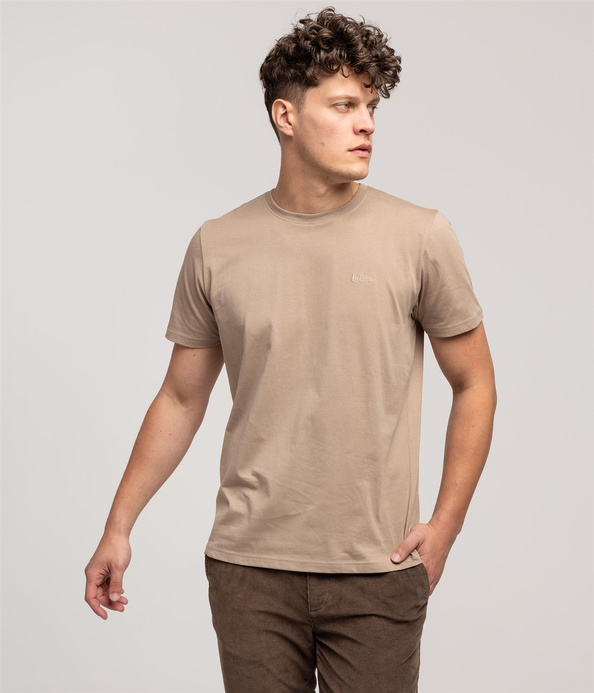 Klasyczny t-shirt z okrągłym dekotem OBUTCH 0875 FUNGI