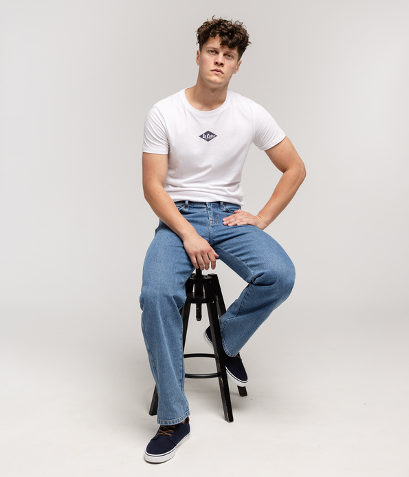 Jeansy męskie baggy BENITO 4187 DOUBLE STONE