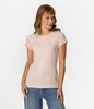 T-shirt damski w paski ALINE 6040 PEACH WHIP