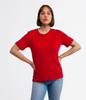 T-shirt z bawełną organiczną OLENA 4048 RED