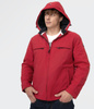 Kurtka z kapturem czerwona FIGARO 9039 RED