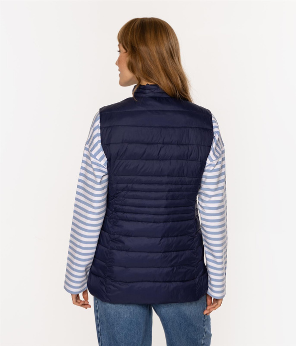 Kurtka damska z kamizelką i kapturem VALERIA 7000 NAVY