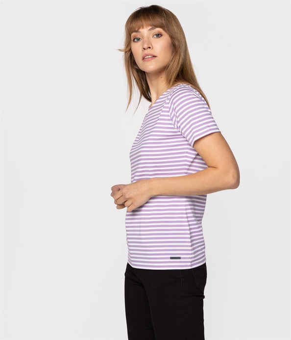 T-shirt w paski ZURI 4912 STRIPES