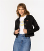 Kurtka jeansowa damska NIDA 5300 BLACK