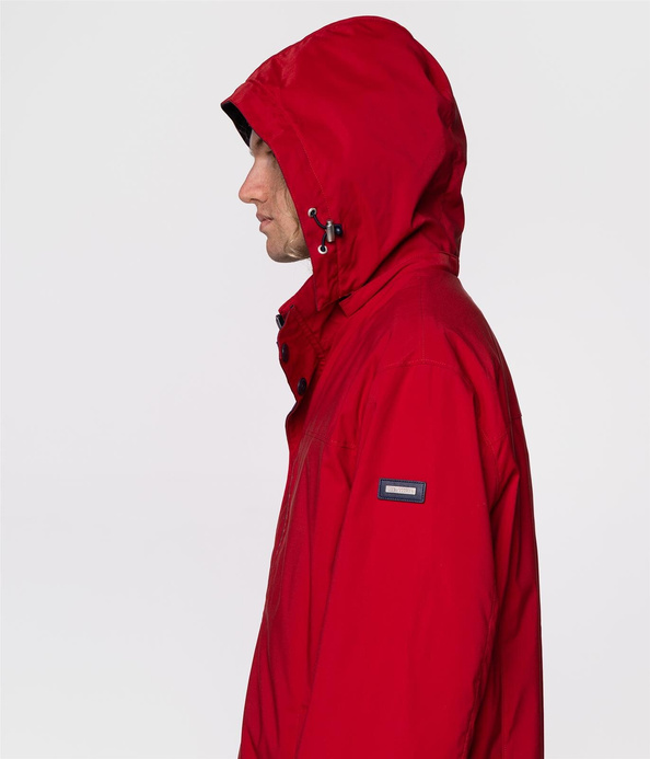 Kurtka przejściowa z kapturem DARREN 6058 RED