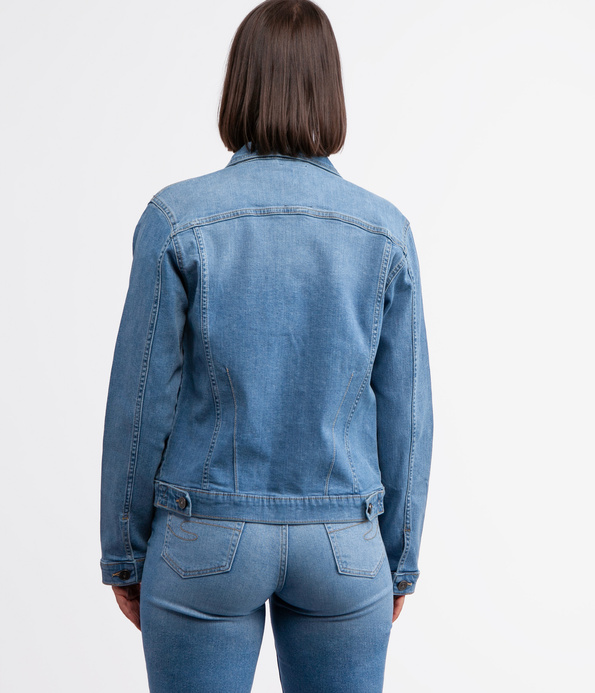 Jeansowa kurtka FABIA 1570 LIGHT BRUSHED