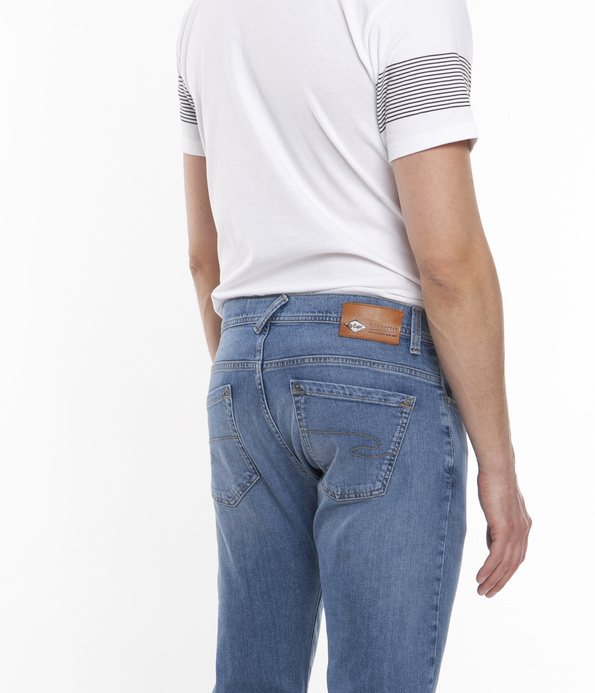 Jeansy męskie straight HARRY 2017 LIGHT BRUSED USED