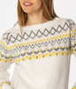 Sweter damski LEANDRA 2053 ECRUE