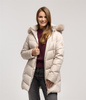 Puchowa kurtka CLIVIA3 8020 BEIGE