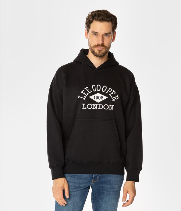 Bluza unisex z kapturem LOGO 2975 CAVIAR