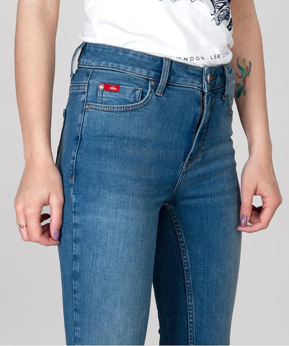 Jeansy damskie Skinny SCARLET 2050 STONE USED