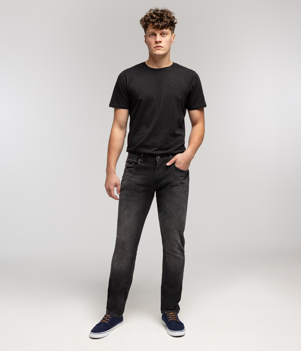 Jeansy męskie slim NORRIS 1049 BLACK USED