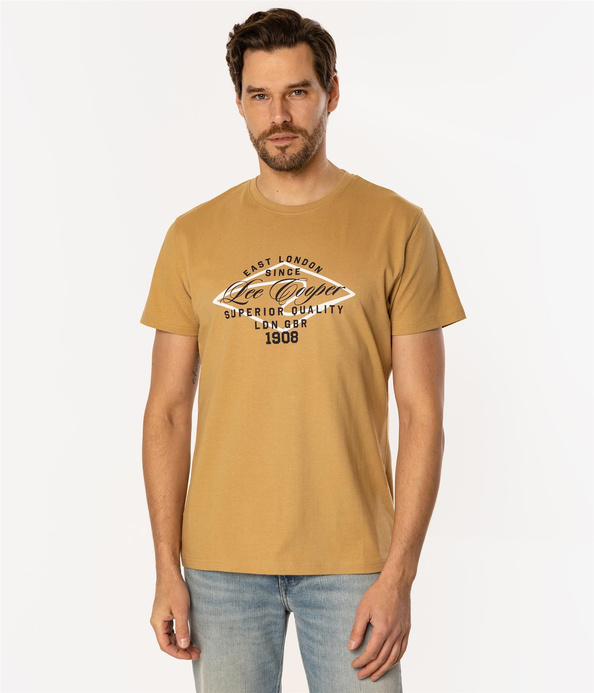 T-shirt męski DIAMOND3 1160 CURRY