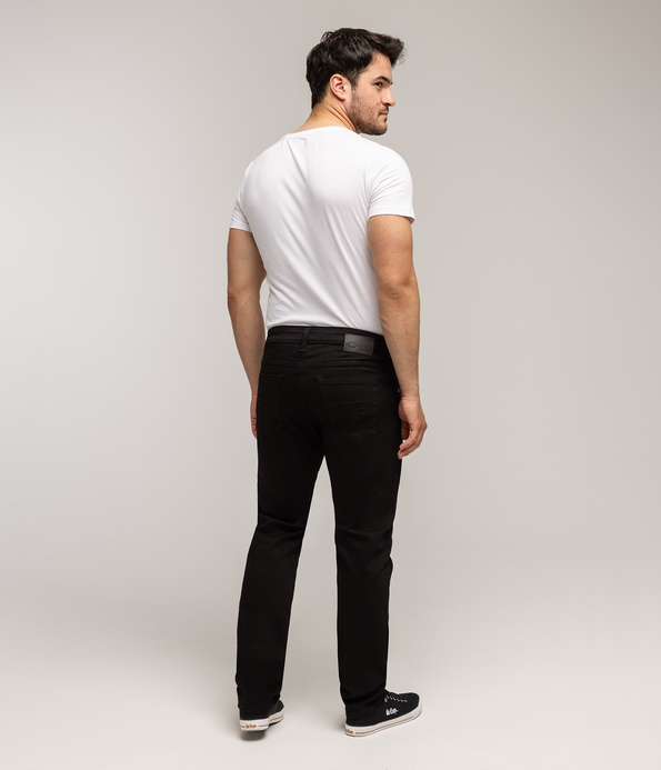 Jeansy męskie tapered LC7504 1900 BLACK
