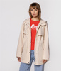 Przejściowa parka z kapturem VIOLA 6700 BEIGE