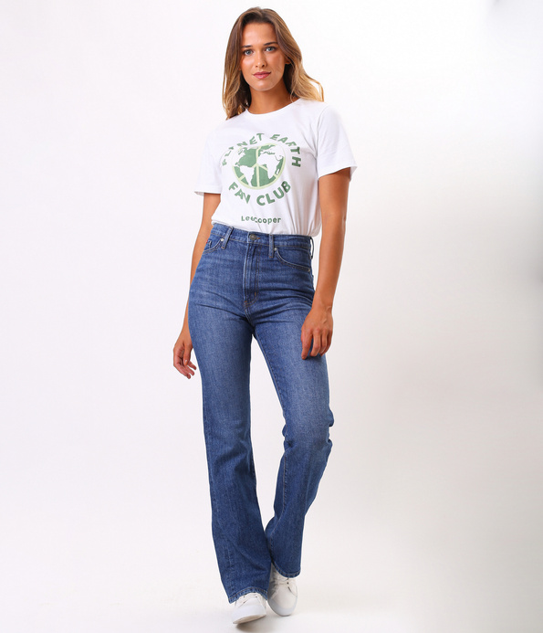 Jeansy damskie bootcut MERY 0664 STONE USED