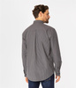 Koszula męska comfort w drobną kratkę NEW TENBY 36KZ GREY