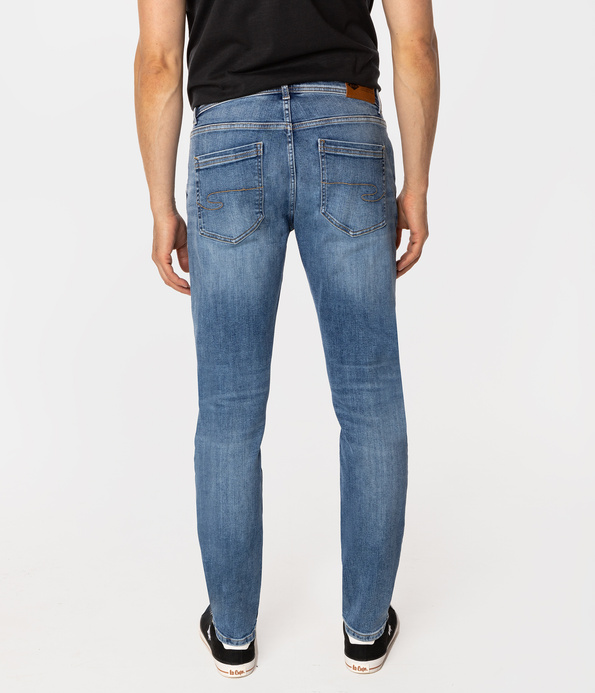 Jeansy męskie comfort slim DENZEL 3007 BRUSHED USED