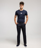 Spodnie męskie chino straight LUKAS 8013 NAVY