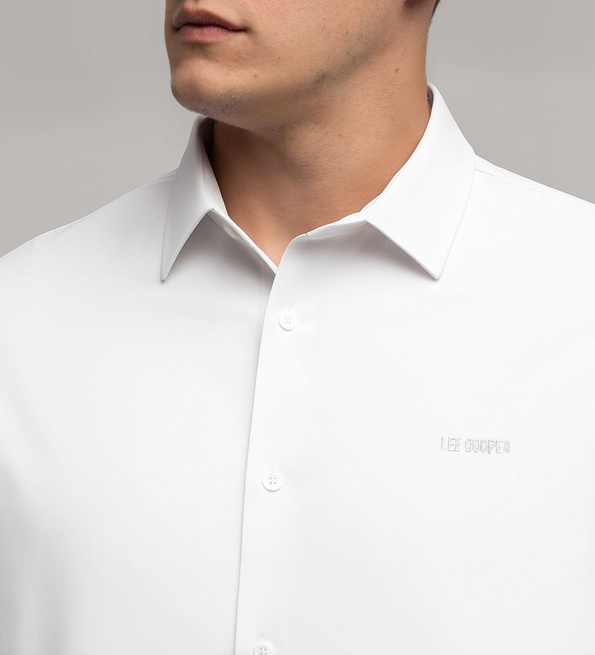 Koszula męska slim LIAM 1000 WHITE