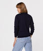 Rozpinany sweter damski GLENA 4805 NAVY