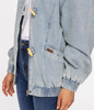 Kurtka jeansowa oversize AMELIA 1119 BRUSHED USED