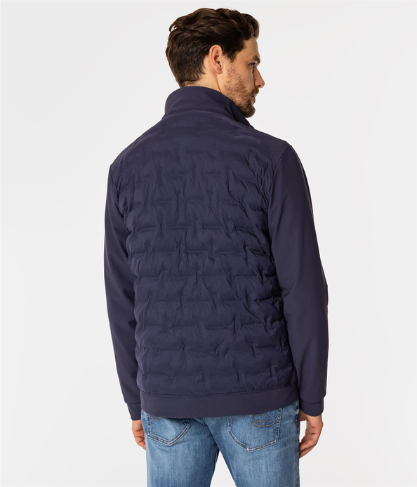Pikowana kurtka przejściowa NIKO 2424 NAVY