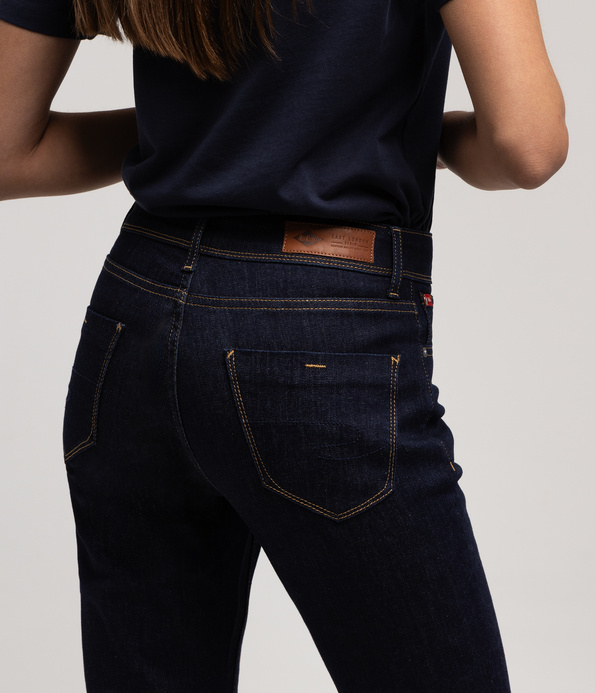 Jeansy damskie regular KIM 2249 RINSED