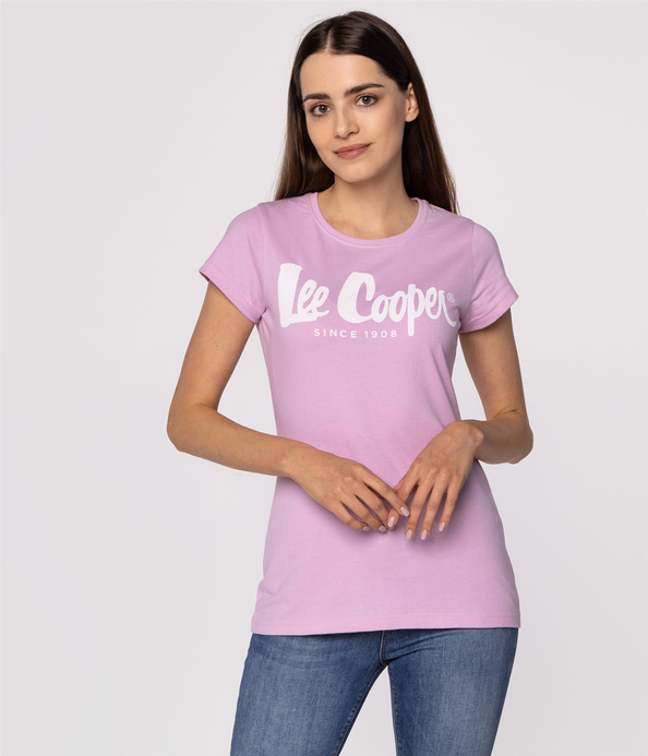 T-shirt regular LOGAN3 3030 PINK LAVENDER