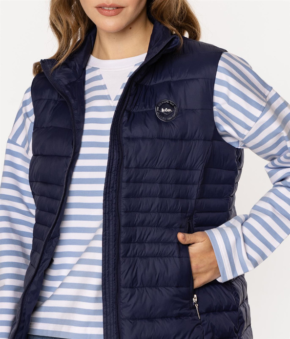 Kurtka damska z kamizelką i kapturem VALERIA 7000 NAVY