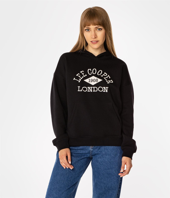 Bluza unisex z kapturem LOGO 2975 CAVIAR