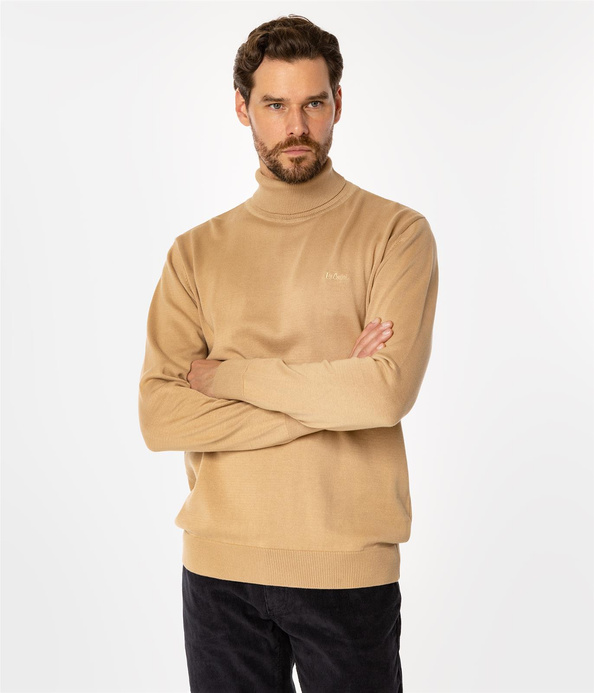 Golf męski SANTO 4310 WARM SAND