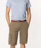 Bermudy męskie cargo SIMONE 9802 COVERT GREEN