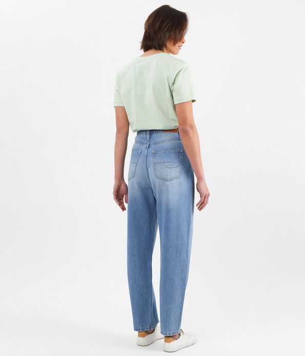 Jeansy damskie mom jeans BERRY 2712 BRUSHED USED