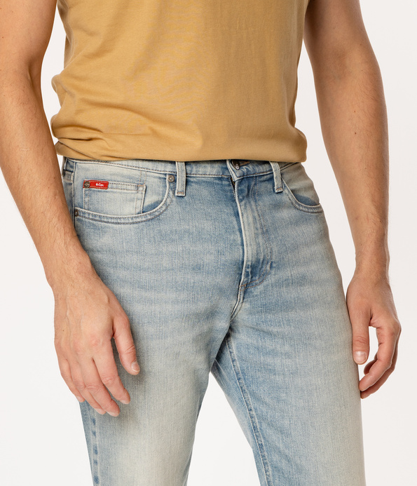 Jeansy męskie regular LC118 1067 LIGHT USED