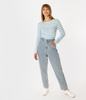 Spodnie damskie mom jeans MOLI 1111 BRUSHED USED