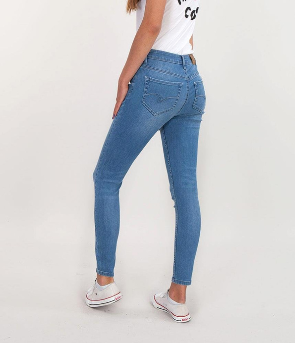 Jeansy damskie Skinny SCARLET 2009 LIGHT BRUSHED USE