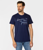 T-shirt męski z nadrukiem LONDON10 1016 MEDIEVAL BLUE