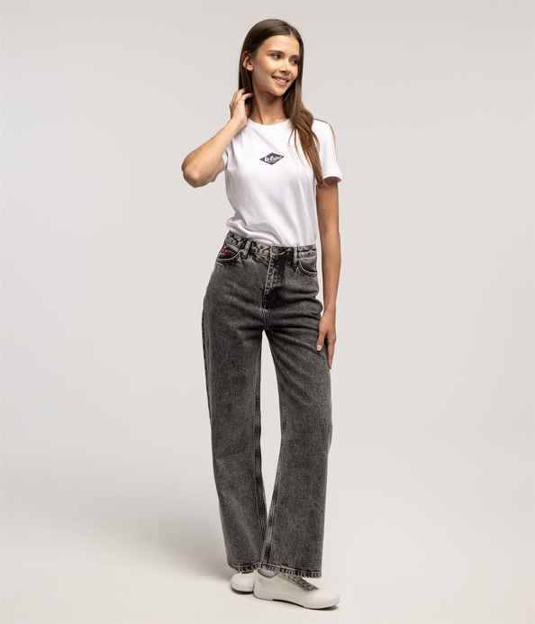 Jeansy damskie wide leg BELLA 3225 BLACK USED